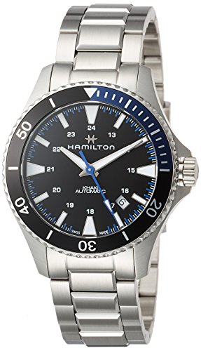 腕時計 ハミルトン メンズ Hamilton Khaki Navy Scuba Automatic Batman Bezel Men's Watch H82315131