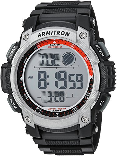 腕時計 アーミトロン メンズ Armitron Sport Men's 40/8252BLK Black Digital Chronograph Watch