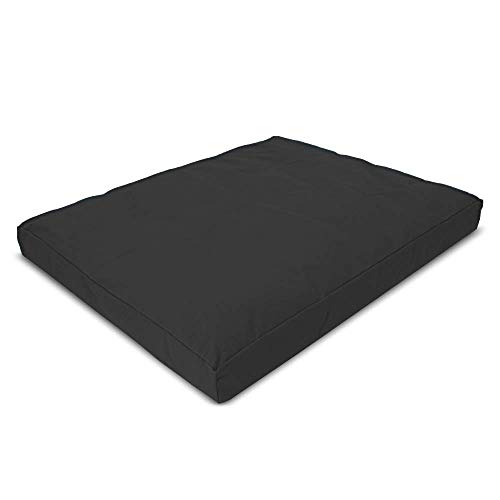 ヨガ フィットネス Bean Products Zabuton Meditation Cushion, Small, Black - 10oz Cotton