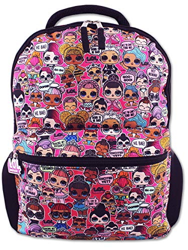 エルオーエルサプライズ 人形 ドール L.O.L. Surprise! Dolls Girls 16 School Backpack (One Size,