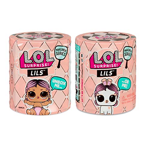 エルオーエルサプライズ 人形 ドール L.O.L. Surprise! Lils with Lil Pets Or Sisters - 2 Pack