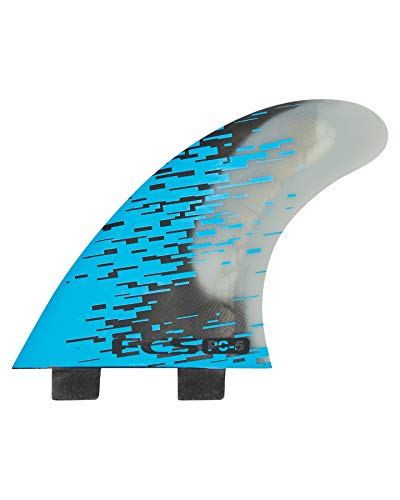 サーフィン フィン マリンスポーツ FCS PC-5 Performance Core Surfboard Tri Fin Set - Blue Smoke