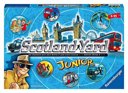 ボードゲーム 英語 アメリカ Ravensburger Scotland Yd Junior For Ages 6 & Up - A Cooperative Mysteri
