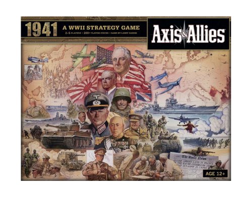 Axis & Allies アバロンヒルズ アクシスアンドアリーズ 1941ボードゲーム テーブルゲーム 2-5人 5つの