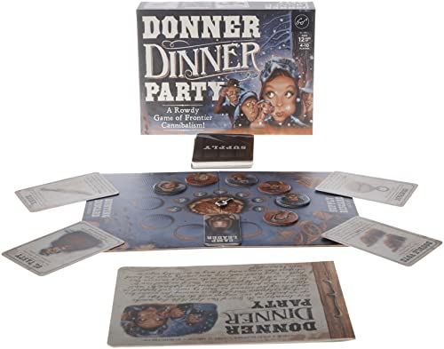 ボードゲーム 英語 アメリカ Chronicle Books Donner Dinner Party: A Rowdy Game of Frontier Cannibali