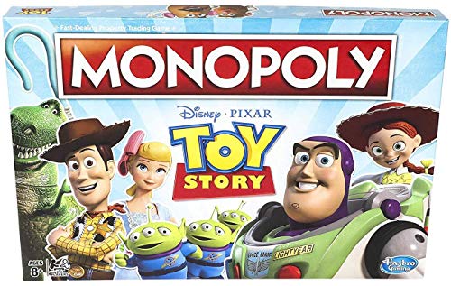 モノポリー ディズニーピクサー トイストーリー ボードゲーム テーブルゲーム 8歳以上 2-6人