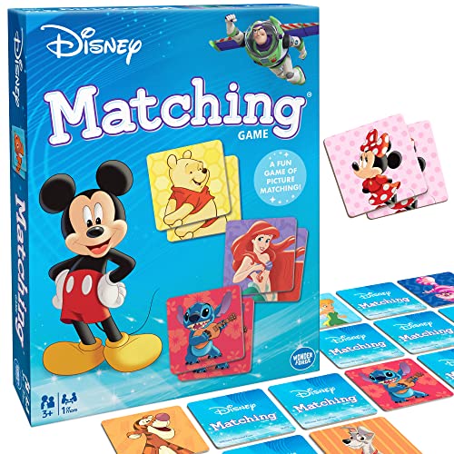ボードゲーム 英語 アメリカ Disney Classic Characters Matching Game for Kids Age 3-5 by Wonder Forg