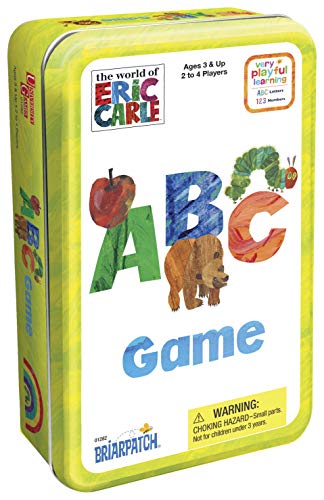 ボードゲーム 英語 アメリカ Briarpatch The World of Eric Carle ABC Game Tin, Multi/None (01282) Med