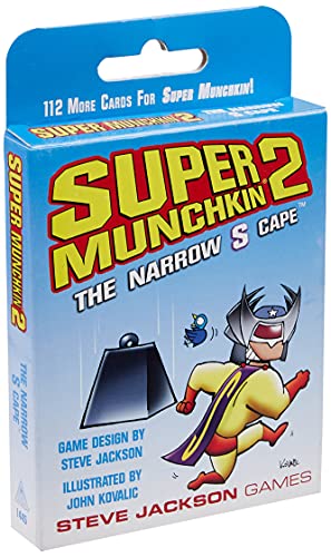 ボードゲーム 英語 アメリカ Steve Jackson Games Super Munchkin 2 ? The Narrow S Cape Card Game (E
