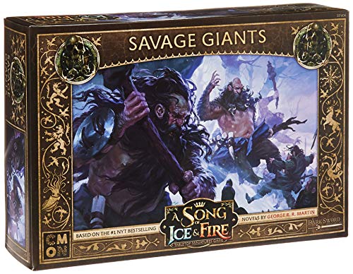 ボードゲーム 英語 アメリカ A Song of Ice and Fire Tabletop Miniatures Savage Giants Unit Box - Tow