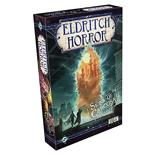 ボードゲーム 英語 アメリカ Eldritch Horror Signs of Carcosa Board Game EXPANSION Mystery Game 