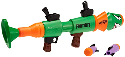 ナーフ FORTNITE アメリカ Nerf Foam Rocket Blaster - Includes 2 Rockets - for Youth, Teens, Adults