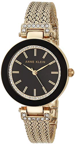 アンクライン Anne Klein レディース 腕時計 ブレスレットウォッチ AK/1906BKGB スワロフスキー