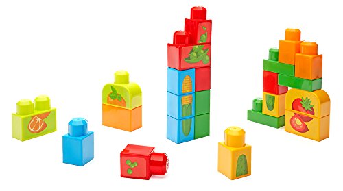 メガブロック メガコンストラックス 組み立て Mega Bloks First Builders Stacking Snacks