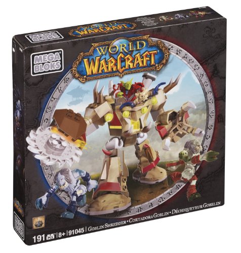 メガブロック メガコンストラックス 組み立て Mega Bloks World of Warcraft - Goblin Shredder