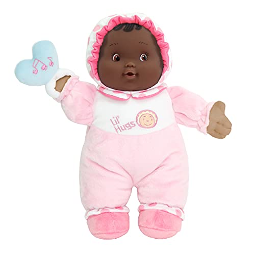 ジェーシートイズ 赤ちゃん おままごと JC Toys Lil' Hugs African American Pink Soft Body - Yo