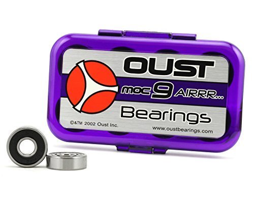 ベアリング スケボー スケートボード Oust Bearings: MOC 9 Air (set of 8)