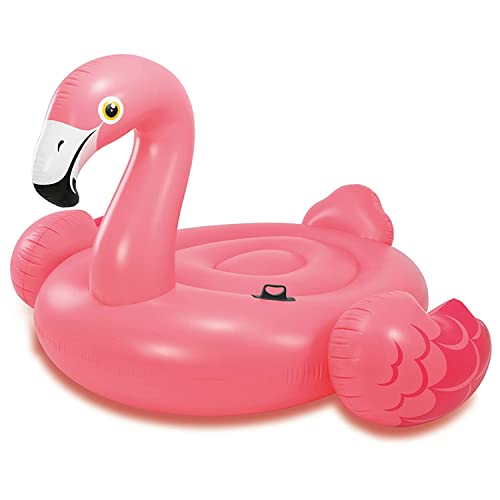 フロート プール 水遊び Intex 86 x 83 Inch Giant Inflatable Ride On Mega Flamingo Island Pool Float R