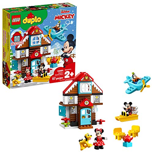 レゴ デュプロ 10889 ディズニー ミッキーとミニーのホリデーハウス 57ピース LEGO DUPLO 大きめブロ