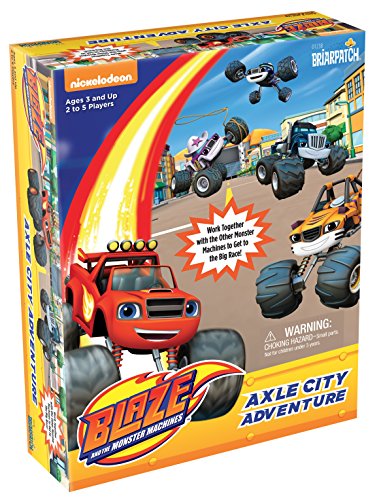 ボードゲーム 英語 アメリカ Blaze and the Monster Machines Axle City Adventure Game