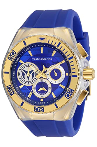 腕時計 テクノマリーン メンズ Technomarine Men's Cruise California Quartz Watch, Blue, TM-118125