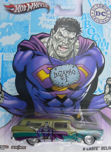ホットウィール マテル ミニカー Hot Wheels Real Riders DC Comics Orginals Bizarro 8 Crate Deliver