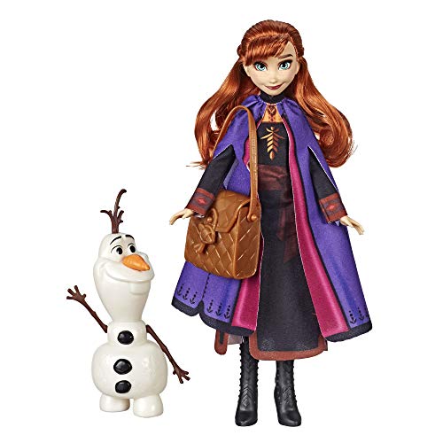 アナと雪の女王 アナ雪 ディズニープリンセス Disney Frozen Anna Doll with Buildable Olaf Fig