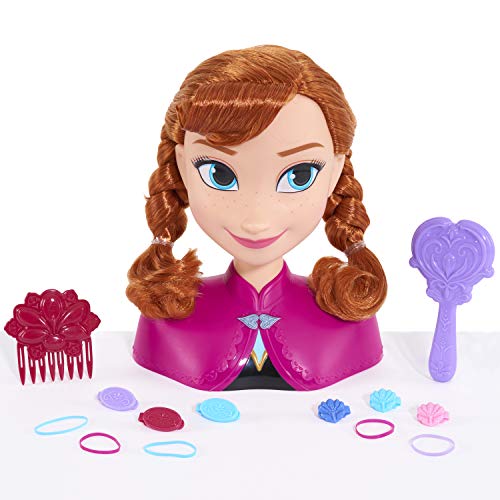 アナと雪の女王 アナ雪 ディズニープリンセス Disney Frozen Anna Styling Head, Officially Lic