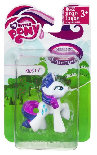 マイリトルポニー ハズブロ hasbro、おしゃれなポニー My Little Pony, Rarity 2 Inch Mini Pon