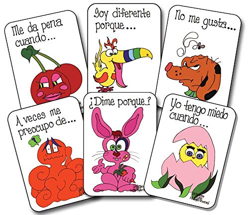 海外カードゲーム 英語 アメリカ Thoughts and Feelings: A Sentence Completion Card Game (Spanish L