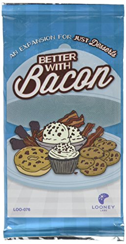 海外カードゲーム 英語 アメリカ Looney Labs Just Desserts Better with Bacon Card Game