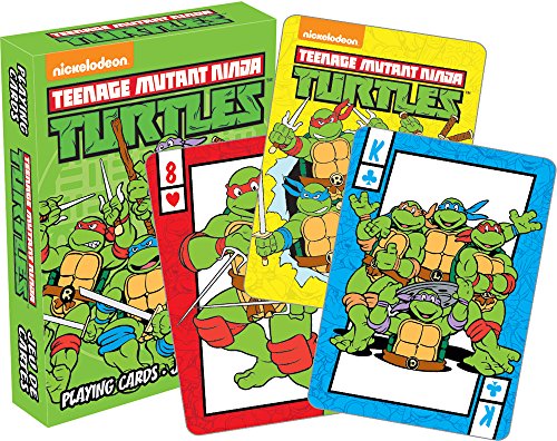 海外カードゲーム 英語 アメリカ Aquarius Teenage Mutant Ninja Turtles Playing Cards Playing Cards