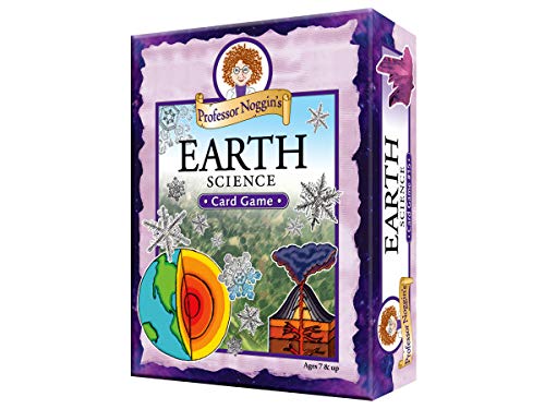 海外カードゲーム 英語 アメリカ Educational Trivia Card Game - Professor Noggin's Earth Science