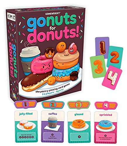 海外カードゲーム 英語 アメリカ Gamewright Go Nuts for Donuts Card Game
