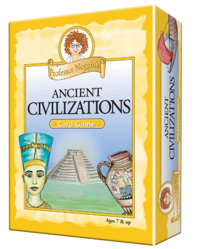 海外カードゲーム 英語 アメリカ Professor Noggin's Ancient Civilizations, A Educational Trivia Ba