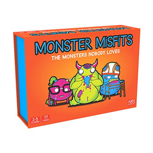 海外カードゲーム 英語 アメリカ Monster Misfits - A Ridiculous Card Game