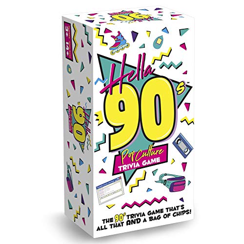 海外カードゲーム 英語 アメリカ Buffalo Games Hella 90's - Pop Culture Trivia Game