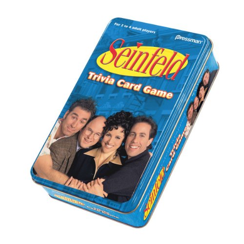 海外カードゲーム 英語 アメリカ Pressman Seinfeld Trivia Game (Tin Version)