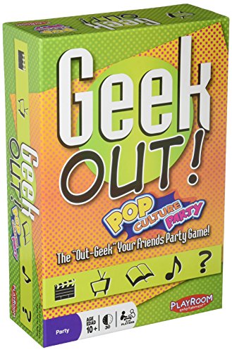 海外カードゲーム 英語 アメリカ Playroom Entertainment Geek Out! POP Culture Party Card Game