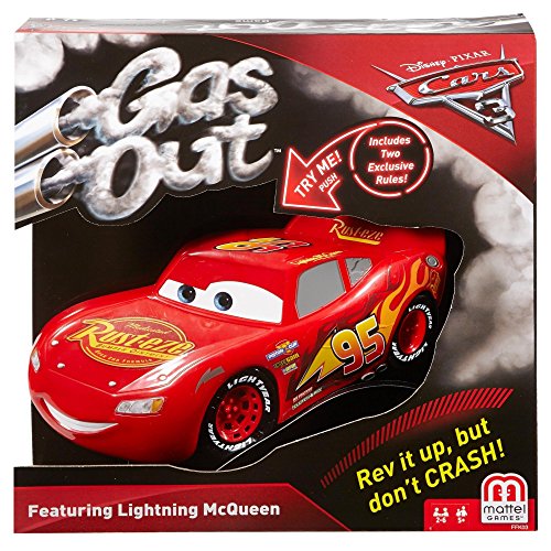 海外カードゲーム 英語 アメリカ Gas Out Disney Pixar Cars Lightning McQueen Card Game