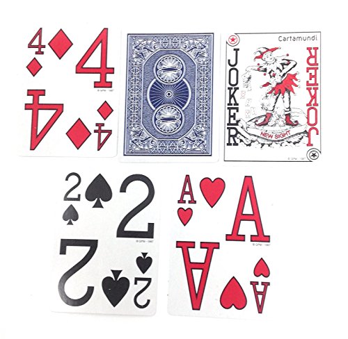海外カードゲーム 英語 アメリカ Large Print Playing Cards, 1 Deck
