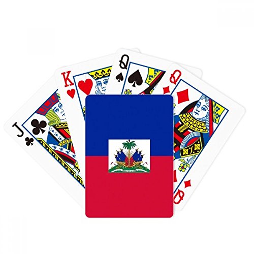 海外カードゲーム 英語 アメリカ DIYthinker Haiti National Flag North America Country Poker Playin