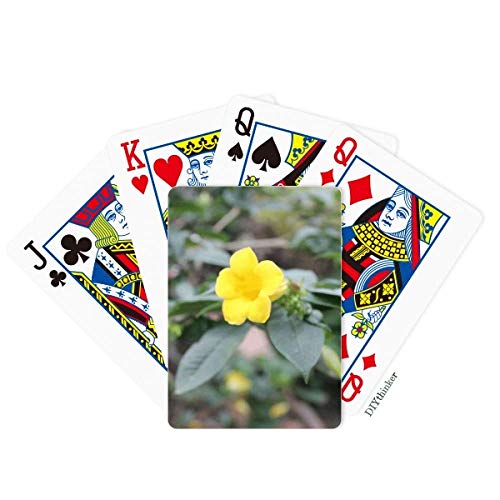 海外カードゲーム 英語 アメリカ DIYthinker Yellow Flower Rattan Poker Playing Card Tabletop Board