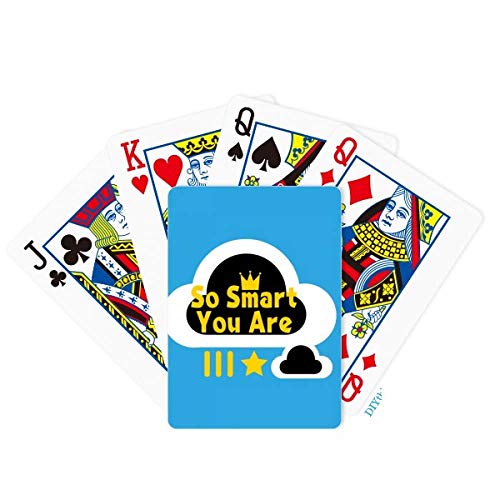 海外カードゲーム 英語 アメリカ DIYthinker Fools Praised Played Clever Poker Playing Card Tableto