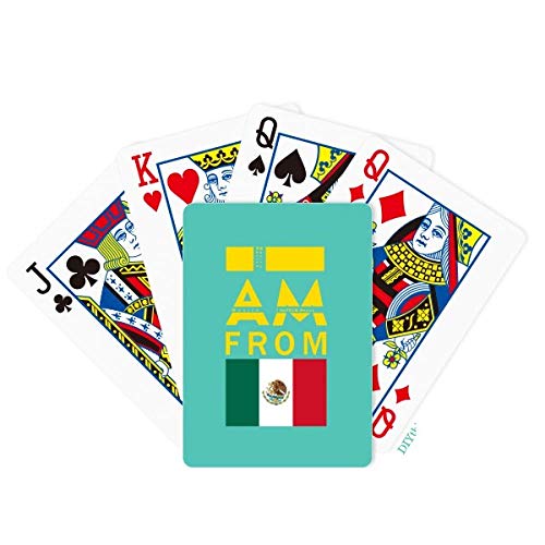 海外カードゲーム 英語 アメリカ DIYthinker I Am from Mexico Poker Playing Card Tabletop Board Gam