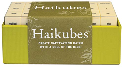 ボードゲーム 英語 アメリカ Haikubes: Create Captivating Haiku With a Roll of the Dice! (Poetry Gam