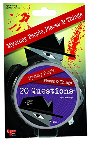 ボードゲーム 英語 アメリカ University Games Mystery, Mind & Logic - 20 Questions, 1407