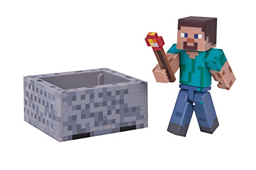 マインクラフト マイクラ mojang Minecraft Steve with Minecart Figure Pack