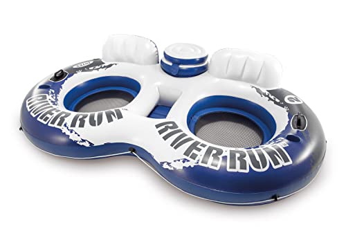 フロート プール 水遊び Intex River Run 2 Person Inflatable Pool Floating Water Lounge Tube Raft Floa