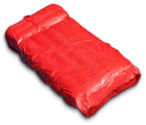 フロート プール 水遊び SWIMLINE SOLSTICE Fabric Covered Pool Float Mattress Red Lounger Raft For Adu